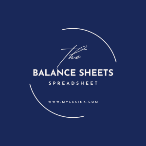 Balance Sheets Spreadsheet For Small Business Owners