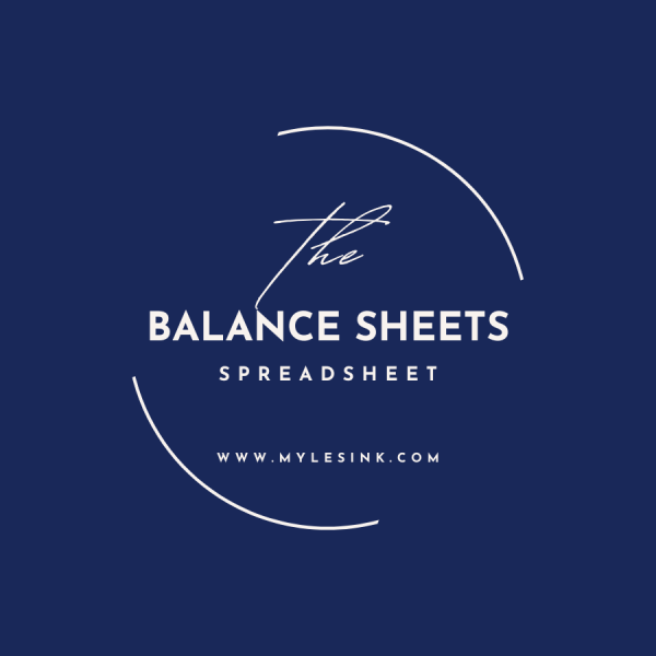 Balance Sheets Spreadsheet For Small Business Owners