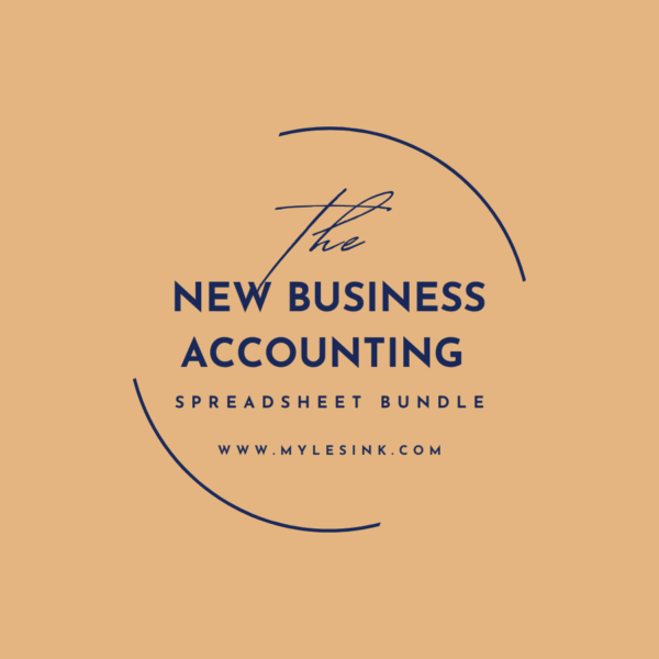 New Business Accounting Spreadsheet Bundle